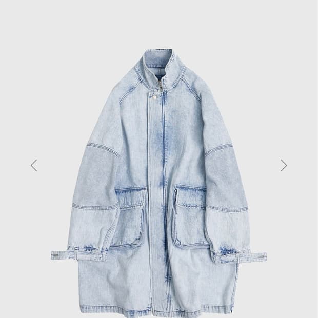 999휴머니티 데님 피쉬테일 자켓