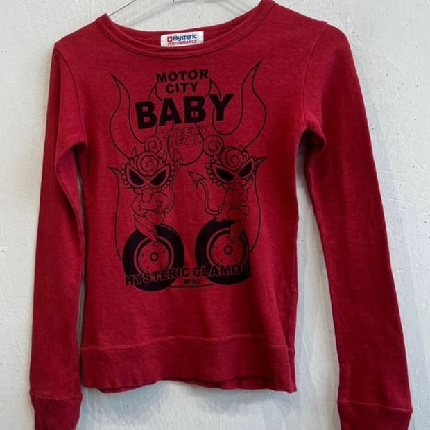 히스테릭글래머 키즈 맨투맨