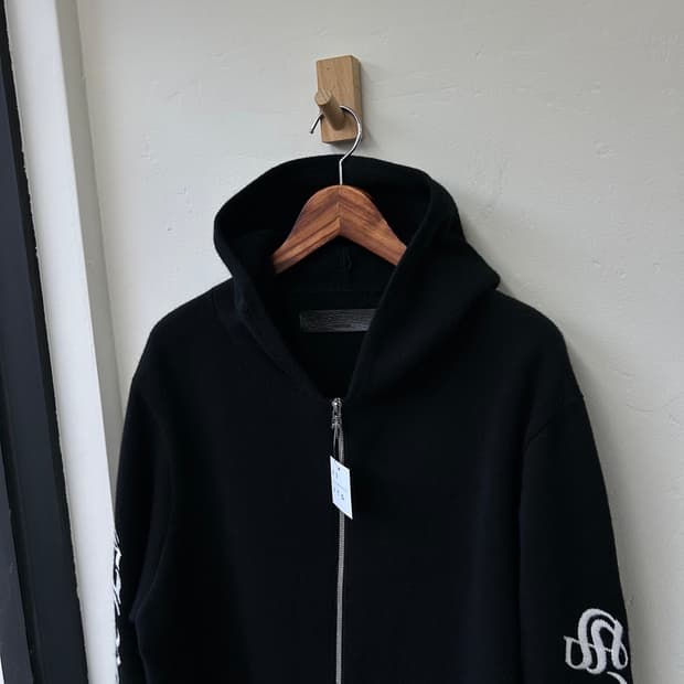 15715 - 크롬하츠 캐시미어 후드 집업 자켓 (캐시미어 100%) 