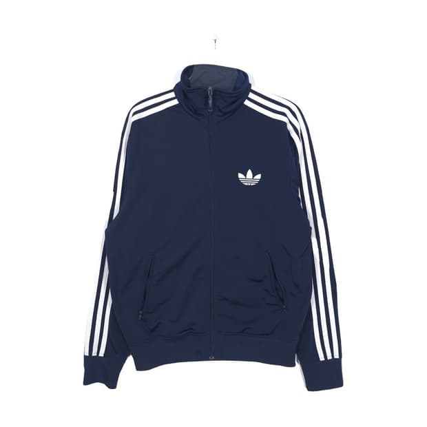 Adidas 파이어버드 트레포일 네이비 트랙탑