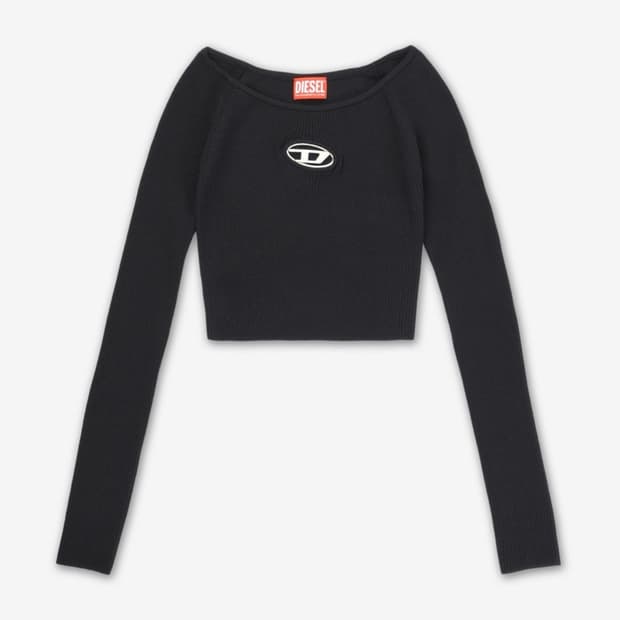 디젤 M-베라 티셔츠 - 블랙 / A141890DLAX9XX