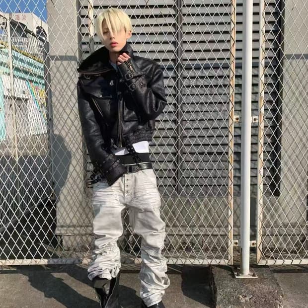 Opium Dirty Wash Denim Pants 