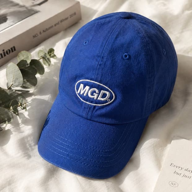 마하그리드 블루 볼캡