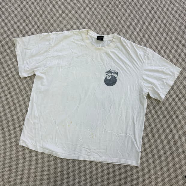 XL 빈티지 프린팅 반팔 티 0701D1