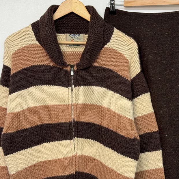 알일랜드 울 핸드 니트/N110