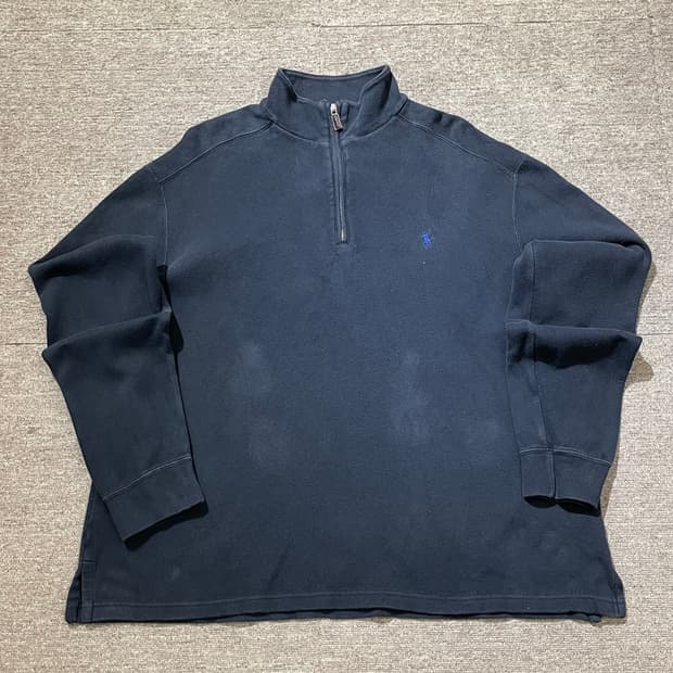 (XL) POLO 폴로 랄프로렌 반집업 스웻셔츠 맨투맨