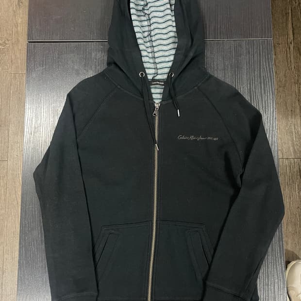 재팬 CK 캘빈클라인 빈티지 후드집업 여성S