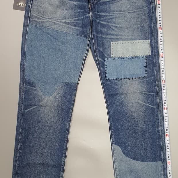 리바이스 메이드엔 크래프티드 LMC 502 패치워크 셀비지 (W30)