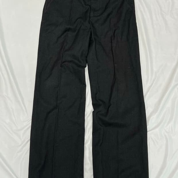 (M) 앤더슨벨 세미 와이드 슬랙스 차콜