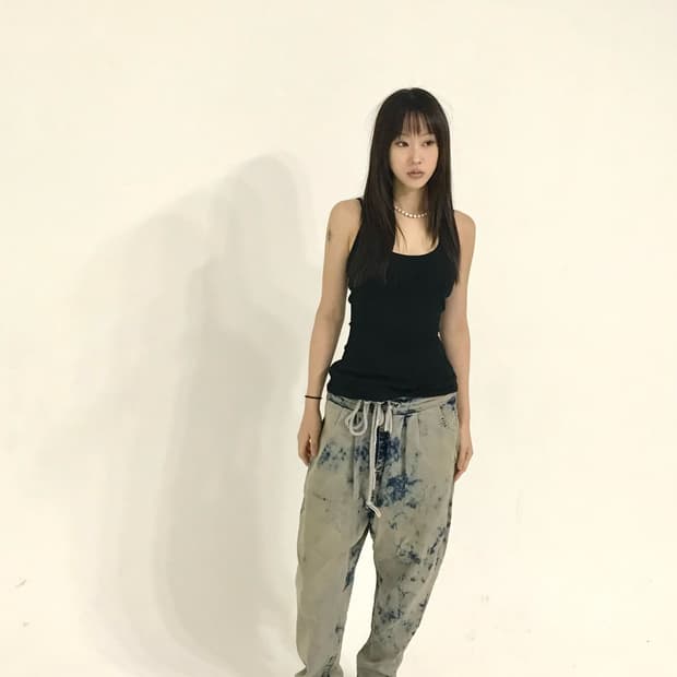 더스트 로프데님 팬츠