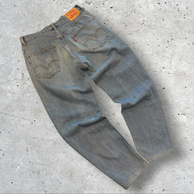 [34x32] 리바이스 550 빈티지 데님 청바지 팬츠 D463