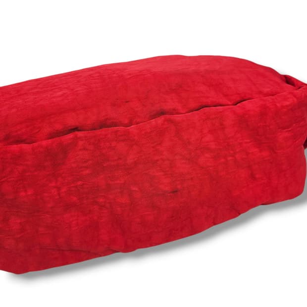 Kipling 키플링 레드 투포켓 숄더 토트백