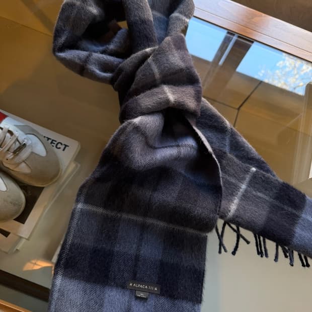 alpaca111 베이비 알파카 머플러