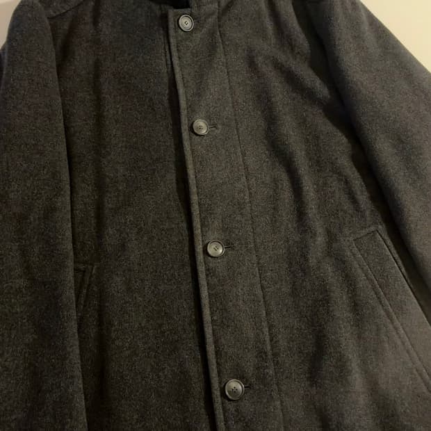 Hugo boss 캐시미어 하이넥 더블코트