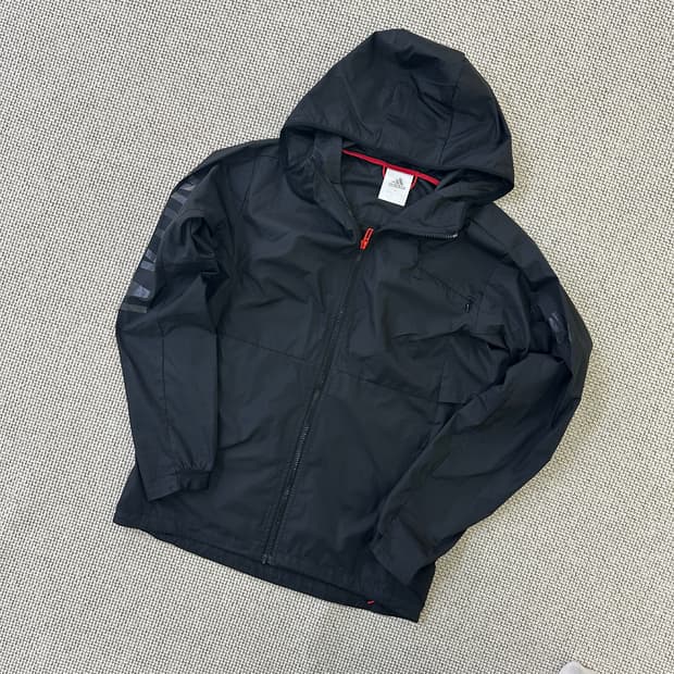 90 아디다스 후드 바람막이 0428D