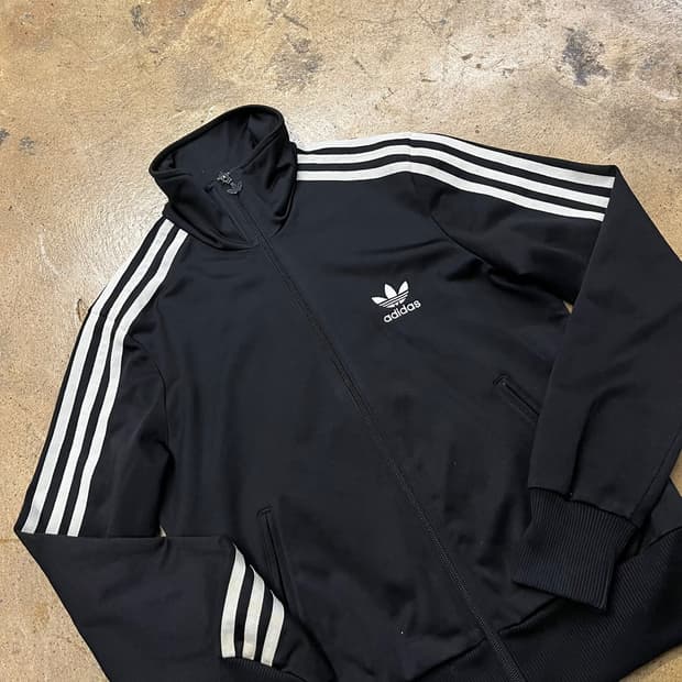 [정품/90] 아디다스 삼선 트랙탑 블랙 검흰 져지 b8