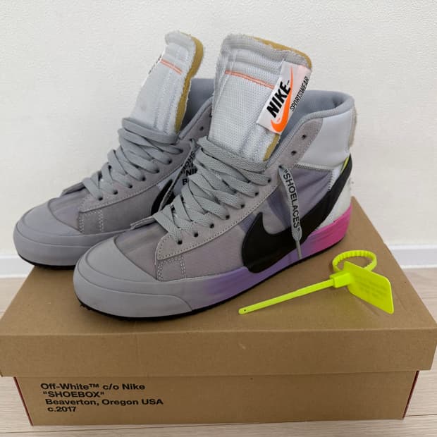 나이키 오프화이트 세레나 블레이저 미드 260