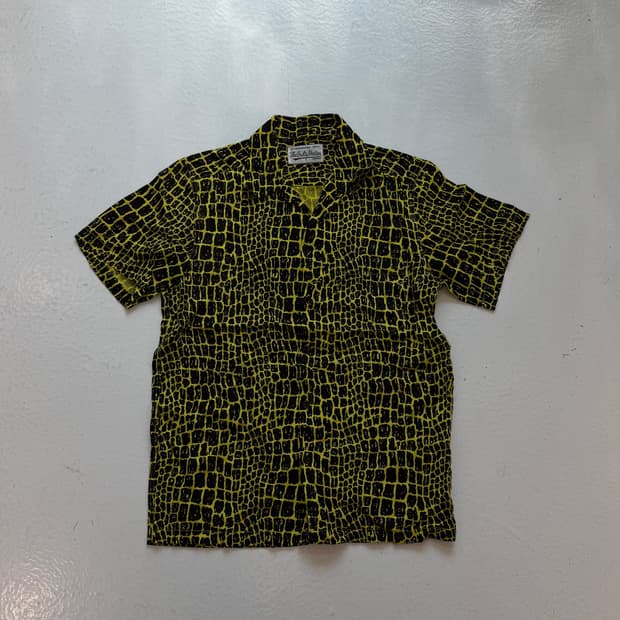 WACKO MARIA Crocodile Pattern Shirt