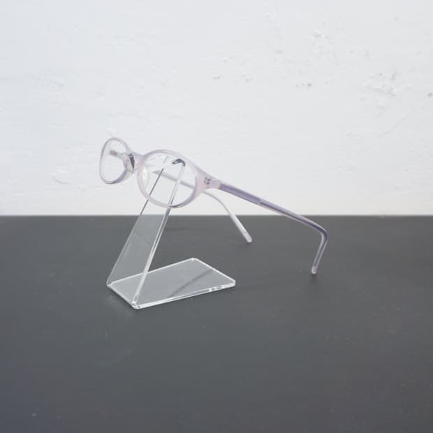 Courrèges oval frame glasses