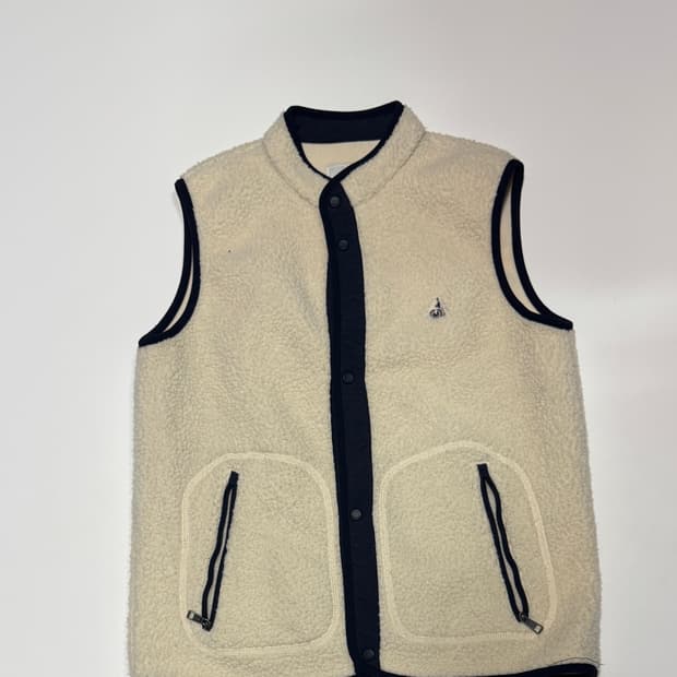 여성 키즈 빈폴 뽀글이 후리스 조끼 베스트 165