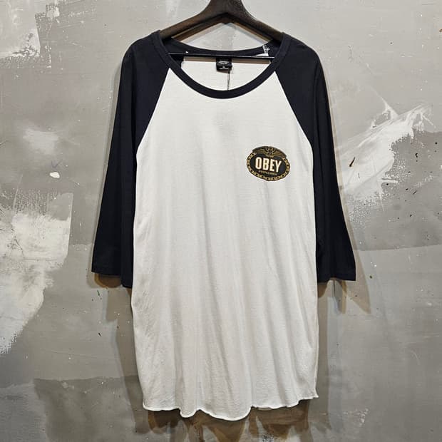 OBEY - Raglan 3/4 Length