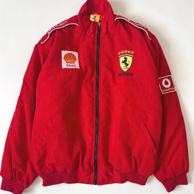 페라리 F1 슈마허 레이싱 자켓 레드