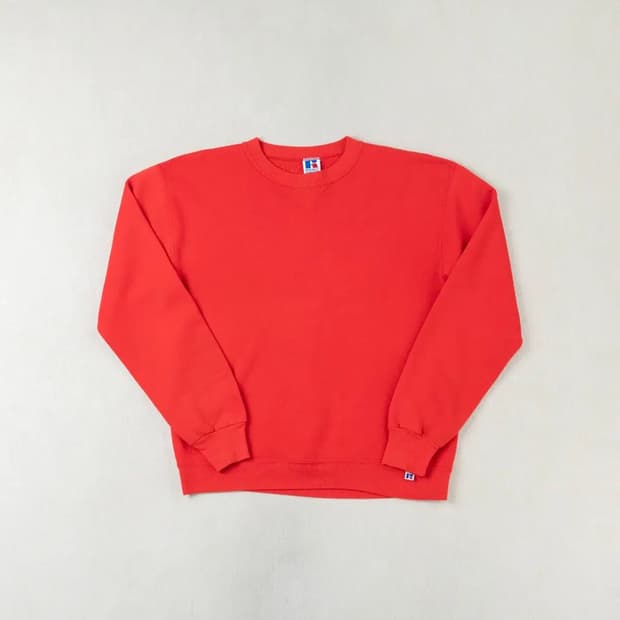 (M) 러셀 애슬레틱 플레인 스웻셔츠