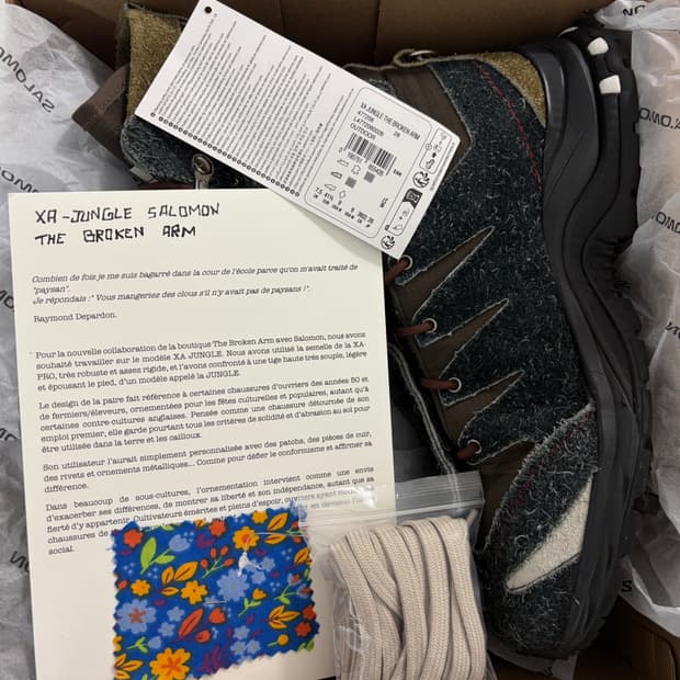 살로몬 xa 정글 더 브로큰 암 260