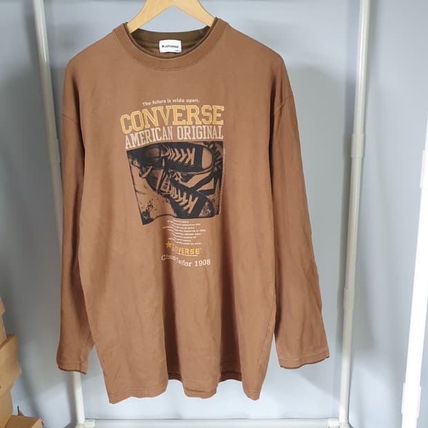 빈티지 컨버스 재팬라인 롱슬리브 티셔츠