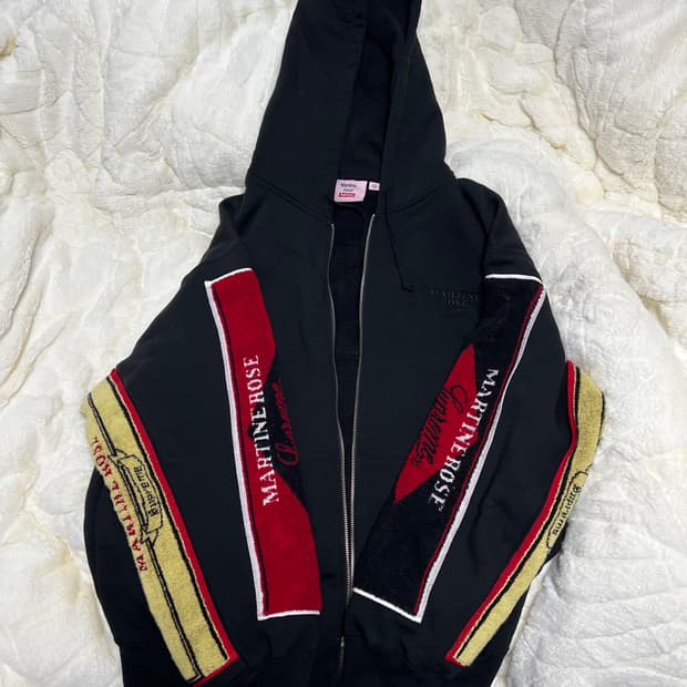 마팀로즈 슈프림 후드집업 L