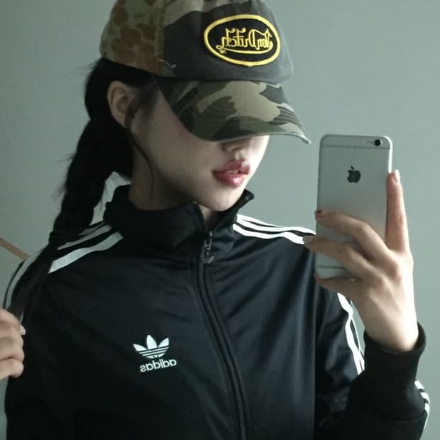 본더치 카모 캡