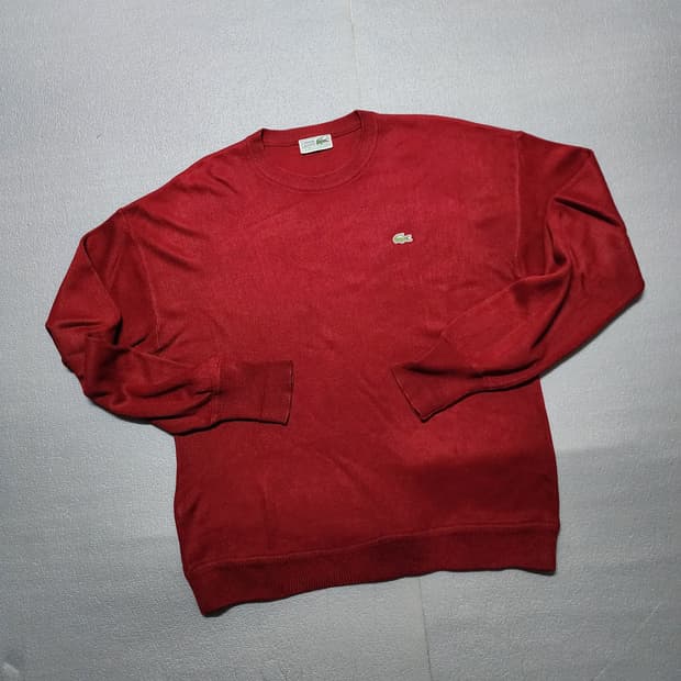 90's 빈티지 라코스테 니트 스웨터 오버핏
