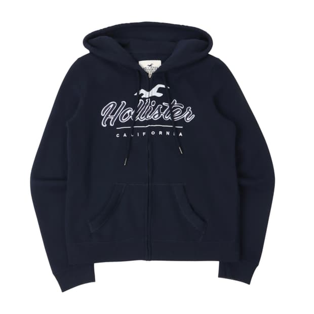 홀리스터 네이비 후드집업