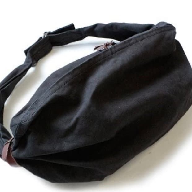 캐피탈 스너프킨 백 블랙 L (새상품)