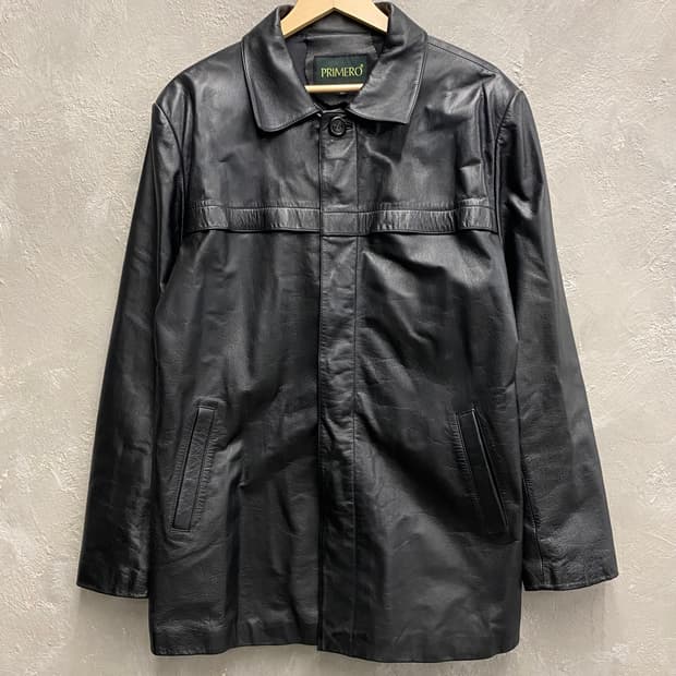[XL] 90s PRIMERO 빈티지 소가죽 레더 카코트
