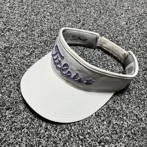 타이틀리스트 골프 화이트 썬캡