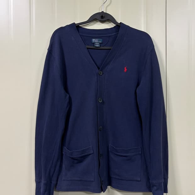폴로 랄프로렌 네이비 가디건