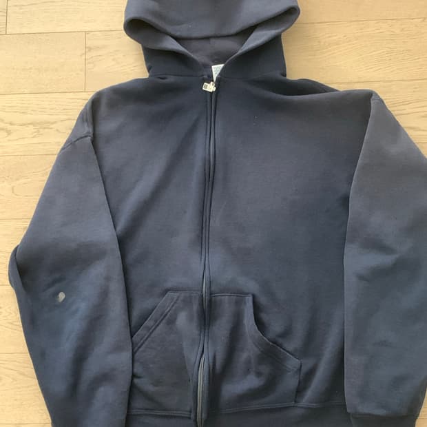 90s 러셀후드집업 L