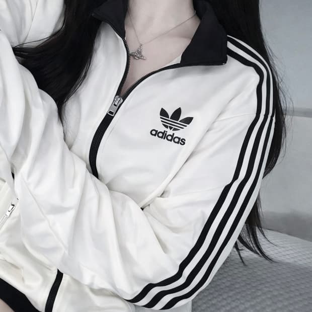 🐰아디다스 파이어버드 화이트 져지 트랙탑 집업🪽🤍