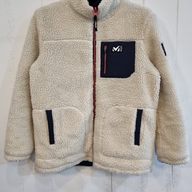 밀레 양면 후리스 95 실측 100흠이나 찢김(구멍)이나 얼룩같은 하자