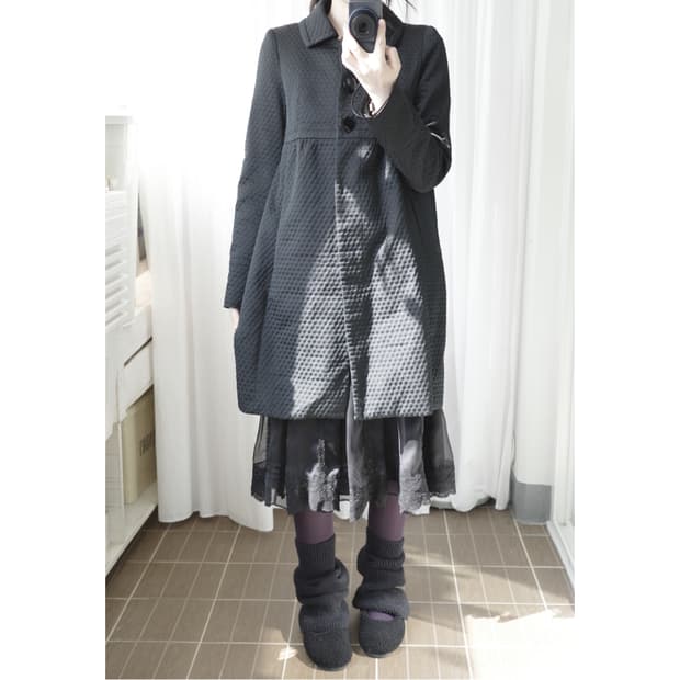Ray beams dot coat