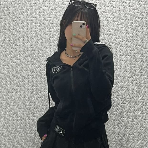 조던X파리생제르망 희귀 빈티지 후드집업  S C06609