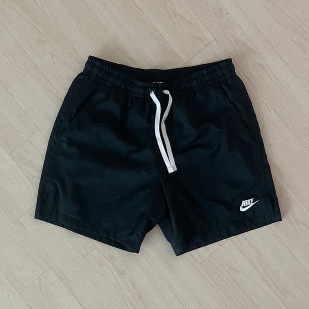나이키 스윔 팬츠 우븐 쇼츠 블랙