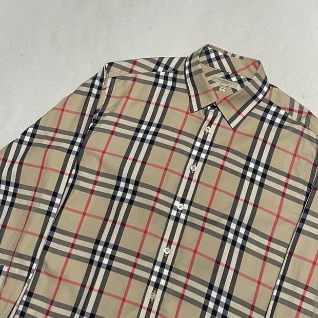 M 버버리 노바체크 셔츠