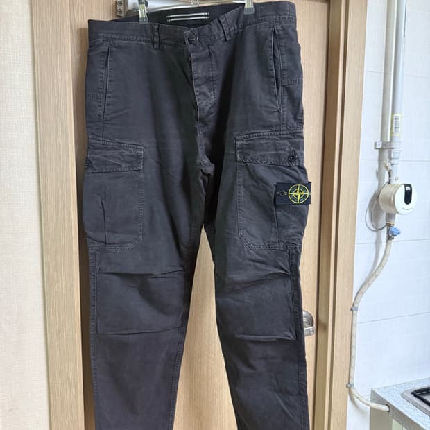스톤아일랜드 S/S 시착 거의 새상품 카고바지 국내36허리