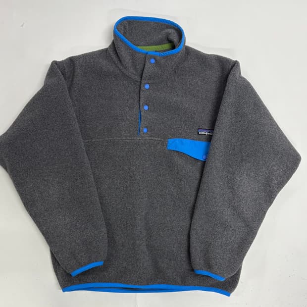 헤비모델)빈티지파타고니아 신칠라 스냅티 그레이 멘즈xs