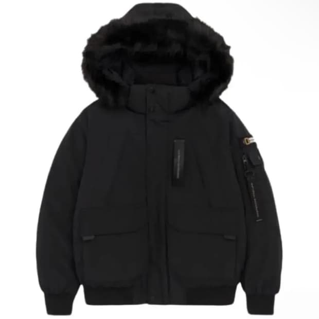 내셔널 패딩 S사이즈 