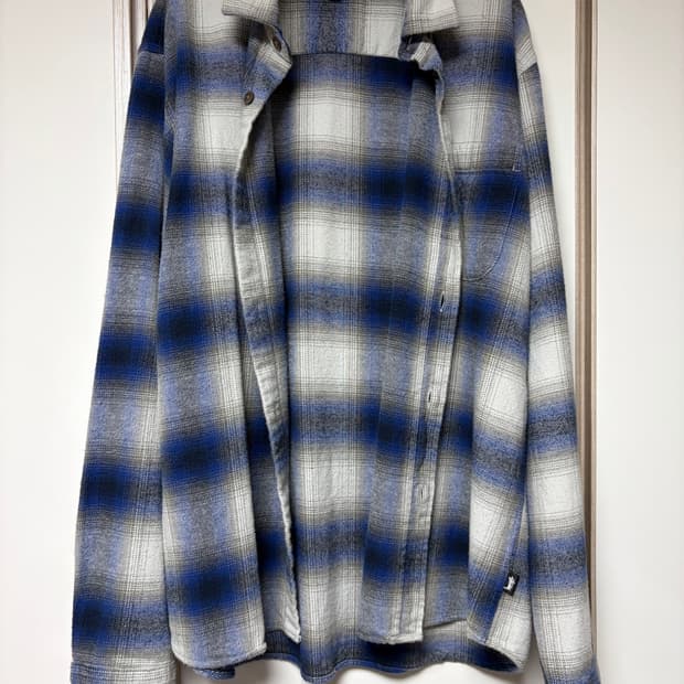 [S] Stussy 스투시 베이 플레이드 셔츠