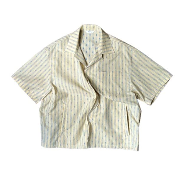 [1] 논노드 베케이션 셔츠 옐로우 스트라이프