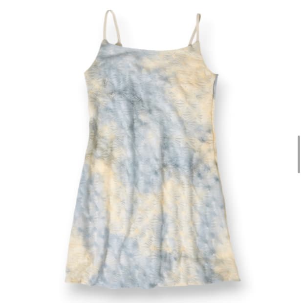 김아홉 rain-drop dress(vanilla grey)